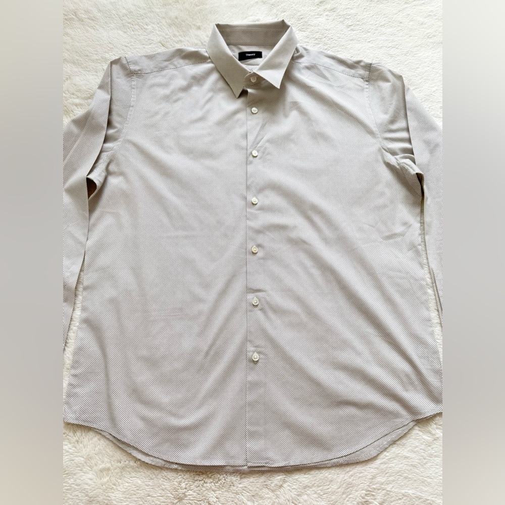 Theory men’s cotton dress shirt size XL
